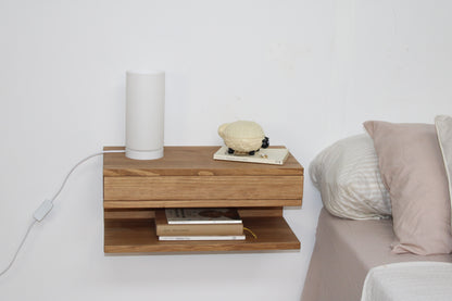 Mesita noche cajon/hueco Ada