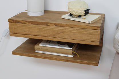 Mesita noche cajon/hueco Ada