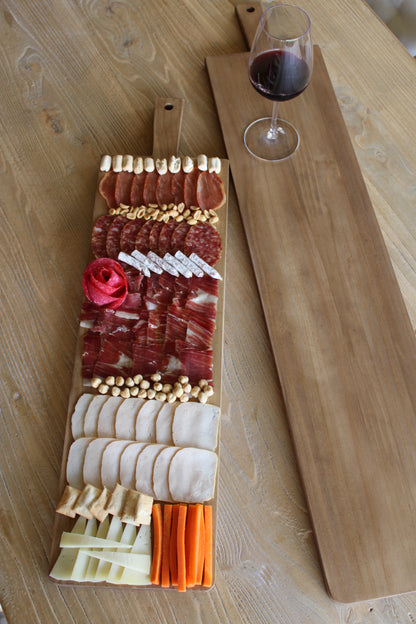 Tabla de aperitivos rectangular.