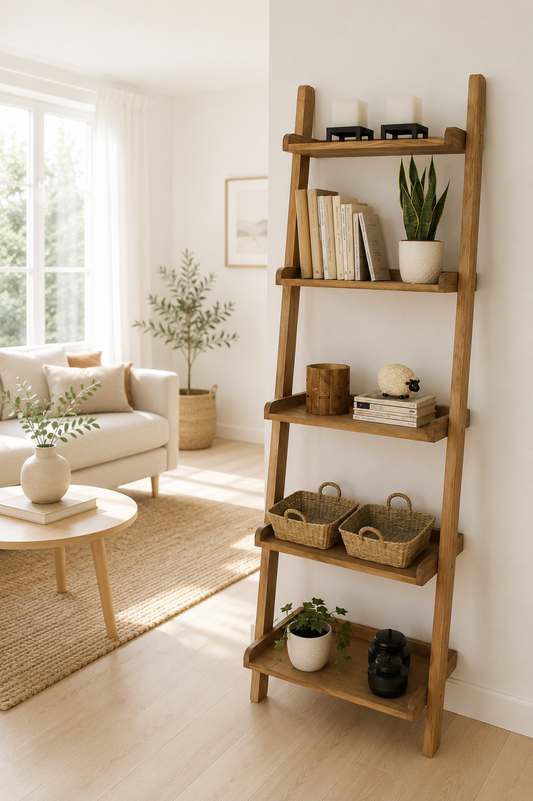 Librería de pie Escalera Ada