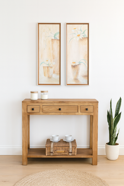 Consola 3 cajones Domo.