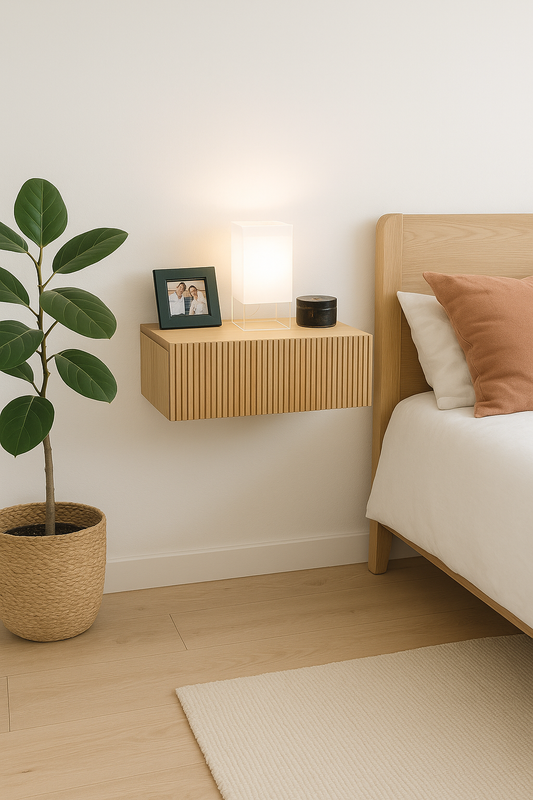 Mesita noche colgante 1 cajón Iria.