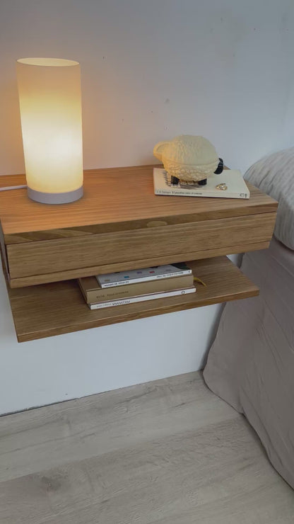Mesita noche cajon/hueco Ada