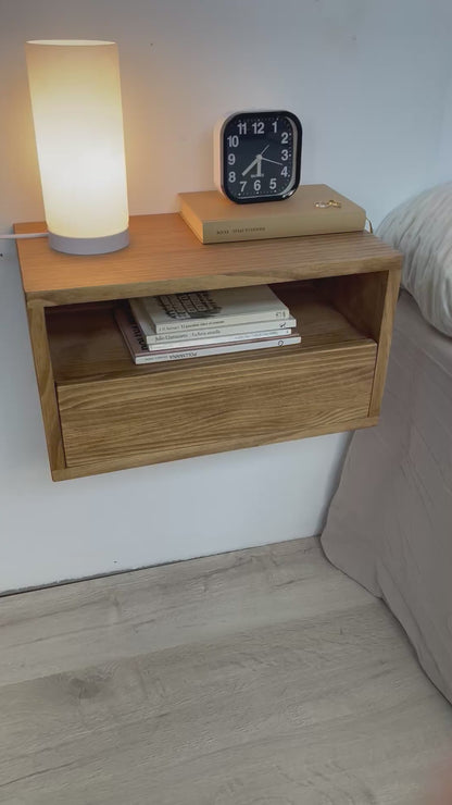 Mesita noche Cubo 1 cajón/1 hueco ADA